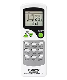 Пульт для кондиционера универсальный Huayu Carrier K-CR1519 - фото Пульт для кондиционера универсальный Huayu Carrier K-CR1519