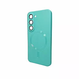 Чехол Cosmic Frame MagSafe Color для Samsung S23 Light Green