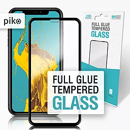 Защитное стекло Piko Full Glue Apple iPhone XR Black (1283126487330)
