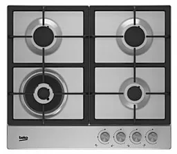 Варильна поверхня газова Beko HIAW 64225 SX - фото Варильна поверхня газова Beko HIAW 64225 SX