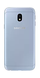 Задняя крышка корпуса Samsung Galaxy J3 2017 J330F со стеклом камеры Original Blue - фото Задняя крышка корпуса Samsung Galaxy J3 2017 J330F со стеклом камеры Original Blue