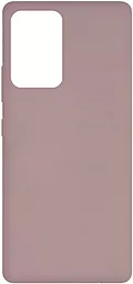 Чехол Epik Silicone Cover Full without Logo (A) Samsung A726 Galaxy A72 5G Pink Sand