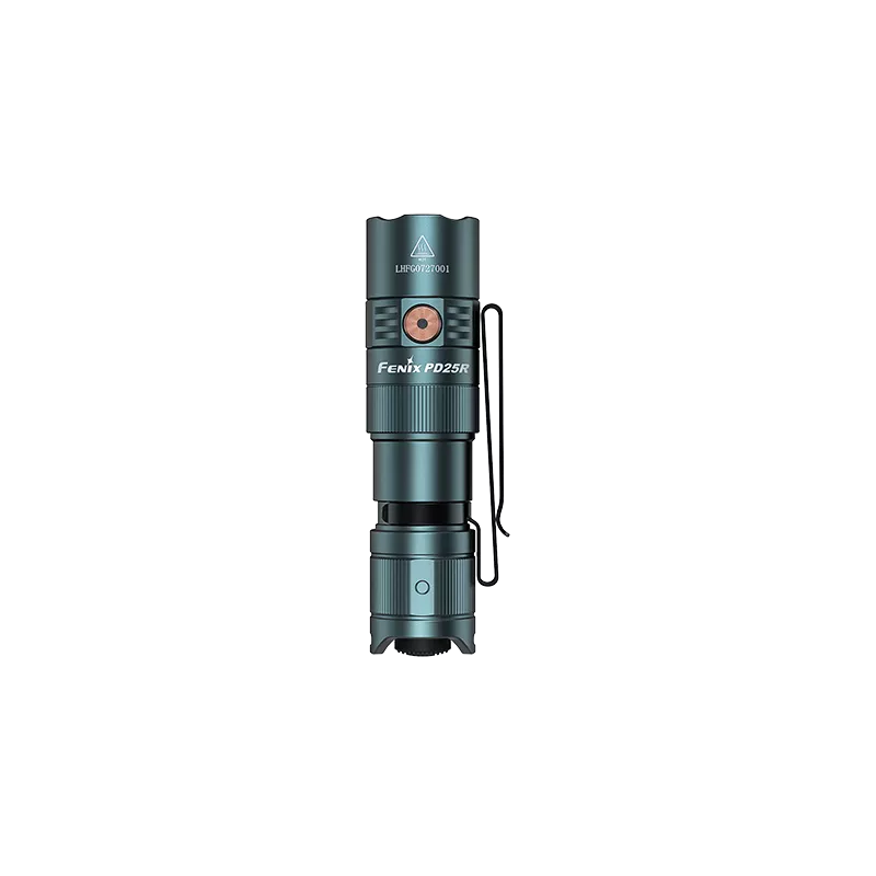 Фонарик аккумуляторный Fenix PD25R (1x16340, 1xCR123A) Black (PD25RSG) - фото 6