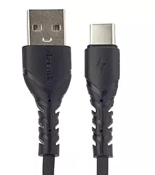 Кабель Proda PD-B47a USB-A - Type-C 15w 3a 1м cable Black - фото Кабель Proda PD-B47a USB-A - Type-C 15w 3a 1м cable Black