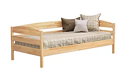 Кровать деревянная Нота Плюс, Щит 90х190, Усиленный (ламели через 2,5см), 102 (бук натуральный)