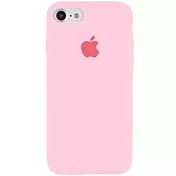 Чехол Silicone Case Full для Apple iPhone 6, iPhone 6s Light pink