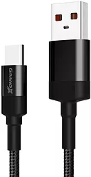 Кабель USB Grand-X USB - USB Type-C Fast Сharge 3A Cable Black (FC-03)