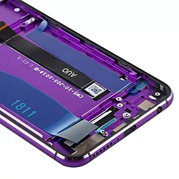 Дисплей Lenovo Z5 (L78011) с тачскрином и рамкой, оригинал, Purple - миниатюра 3