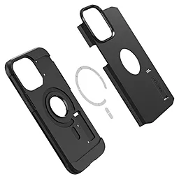 Чехол Spigen Tough Armor MagSafe для Apple iPhone 14 Pro Black (ACS04985) - миниатюра 2