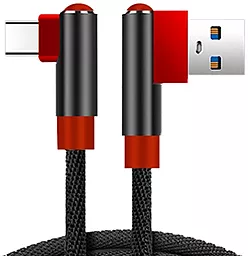 Кабель WUW X97 USB-A - Type-C 10w 1м cable Black - фото Кабель WUW X97 USB-A - Type-C 10w 1м cable Black