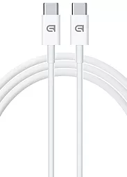 Кабель ArmorStandart ABMM093 USB Type-C - Type-C 56w 3a 1м PD cable White (ARM63471) - фото Кабель ArmorStandart ABMM093 USB Type-C - Type-C 56w 3a 1м PD cable White (ARM63471)