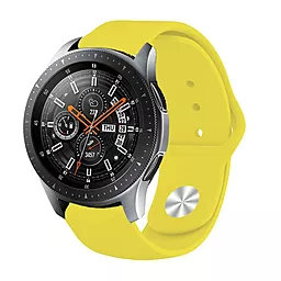 Змінний ремінець для розумного годинника BeCover для Amazfit Stratos 1/2/2S/3/GTR 2/GTR 47mm/GTR Lite 47mm/Nexo/Pace (706381) Yellow - мініатюра 4