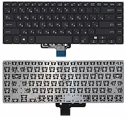 Клавиатура для ноутбука Asus VivoBook S15 S510 с подсветкой Black