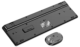 Комплект (клавіатура+мишка) Hoco GM17 Black - мініатюра 3