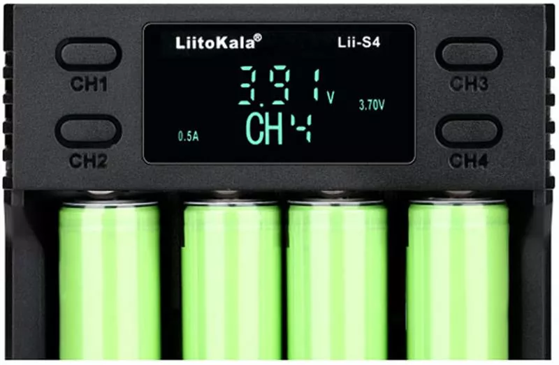 Зарядное устройство LiitoKala Lii-S4 (4 канала) - фото 2