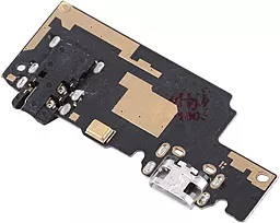 Нижня плата Xiaomi Redmi Note 5 з роз'ємом зарядки, навушніків та мікрофоном - мініатюра 4