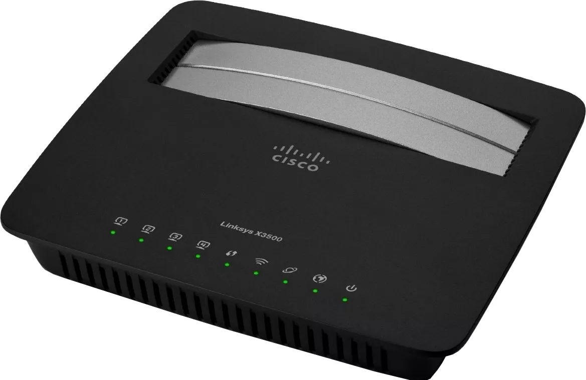 Маршрутизатор (Роутер) Linksys X3500 Black - фото 1