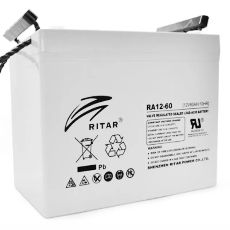 Акумуляторна батарея Ritar 12V 60Ah (RA12-60) - фото 1