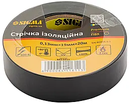Ізострічка Sigma 19мм х 20м чорна (8411411) - фото Ізострічка Sigma 19мм х 20м чорна (8411411)