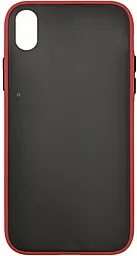 Чехол 1TOUCH Gingle Matte Huawei Y5 2019 Red/Black