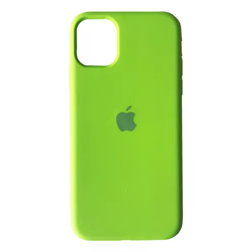 Чохол Silicone Case Full для Apple iPhone 11 Lime Green - фото 1