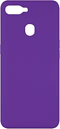 Чехол Epik Silicone Cover Full without Logo для OPPO A12, A5s Purple