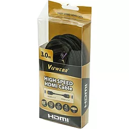 Видеокабель Viewcon HDMI to HDMI 3.0m (VC-HDMI-509-3m) - миниатюра 3