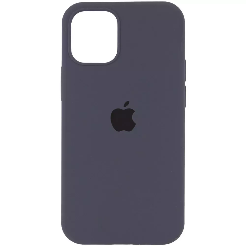 Чохол Silicone Case Full для Apple iPhone 16 Pro Dark grey - фото 1