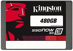 SSD Накопитель Kingston E50 480 GB (SE50S37/480G) - фото SSD Накопитель Kingston E50 480 GB (SE50S37/480G)
