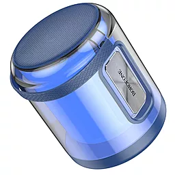 Колонки акустичні Borofone BR30 Auspicious colorful sports BT speaker Navy Blue - фото Колонки акустичні Borofone BR30 Auspicious colorful sports BT speaker Navy Blue
