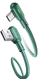 Кабель Usams U57 Dual Right-Angle USB-A - Type-C 10w 1.2м cable Green - миниатюра 3 Кабель Usams U57 Dual Right-Angle USB-A - Type-C 10w 1.2м cable Green - миниатюра 3