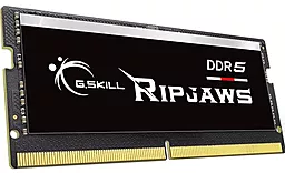Оперативна пам'ять для ноутбука G.Skill 16 GB SO-DIMM DDR5 4800 MHz Ripjaws (F5-4800S3838A16GX1-RS) - мініатюра 3