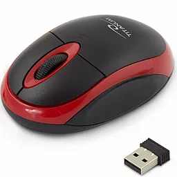 Компьютерная мышка Esperanza Titanum Mouse TM116R Black-red - фото Компьютерная мышка Esperanza Titanum Mouse TM116R Black-red