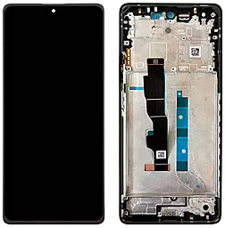 Дисплей Xiaomi Redmi Note 13 5G Global, Redmi Note 13 5G China с тачскрином и рамкой, оригинал, Black - фото Дисплей Xiaomi Redmi Note 13 5G Global, Redmi Note 13 5G China с тачскрином и рамкой, оригинал, Black