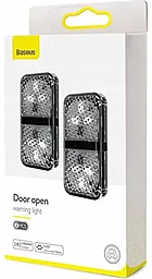 Индикатор открытия дверей Baseus Door Open Warning Light 2шт. Black (CRFZD-01) - миниатюра 6