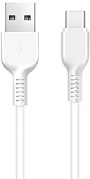 Кабель USB Hoco X20 Flash Сharging USB Type-C Cable 3M White