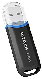 Флешка ADATA C906 64GB (AC906-64G-RBK) black - фото Флешка ADATA C906 64GB (AC906-64G-RBK) black