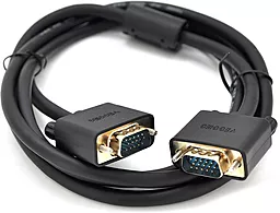 Видеокабель VGA 720p 60hz 3m black (YT-VGA(M) / (M)3+6VG-3) Veggieg - фото Видеокабель VGA 720p 60hz 3m black (YT-VGA(M) / (M)3+6VG-3) Veggieg