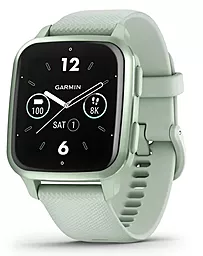Смарт-годинник Garmin Venu Sq 2 Cool Mint/Metallic Mint (010-02701-02) - фото Смарт-годинник Garmin Venu Sq 2 Cool Mint/Metallic Mint (010-02701-02)
