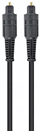 Оптический аудио кабель Cablexpert Toslink М-М Cable 5 м чёрный (CC-OPT-5M)