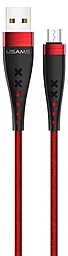 Кабель Usams U11 USB-A - micro USB 10w 1.2м cable Red