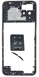 Рамка корпусу Realme 8i зі склом камери Space Black