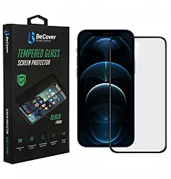 Захисне скло BeCover для Apple iPhone 13 Mini Black (706665) - фото Захисне скло BeCover для Apple iPhone 13 Mini Black (706665)