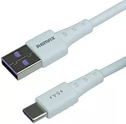 Кабель Remax USB-A - Type-C 25w 5a 1м cable White (RC-068a) - фото Кабель Remax USB-A - Type-C 25w 5a 1м cable White (RC-068a)