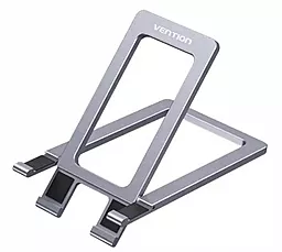 Настольный держатель Vention Portable Cell Phone Stand Holder for Desk Aluminum Alloy Type Gray (KCZH0) - фото Настольный держатель Vention Portable Cell Phone Stand Holder for Desk Aluminum Alloy Type Gray (KCZH0)