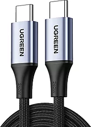 Кабель Ugreen US535 USB Type-C - Type-C 240w 5a 2м PD cable Space/Gray (90440) - фото Кабель Ugreen US535 USB Type-C - Type-C 240w 5a 2м PD cable Space/Gray (90440)