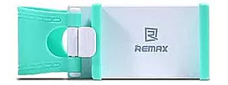Тримач Remax Steering Wheel Holder RM-C11 White / Blue - фото Тримач Remax Steering Wheel Holder RM-C11 White / Blue