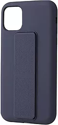Чохол Epik Silicone Case Hand Holder Apple iPhone 12 Pro Max Midnight Blue