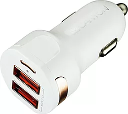 Автомобильное зарядное устройство Canyon 2.4a 2xUSB-A ports car charger white (CNE-CCA04W) - фото Автомобильное зарядное устройство Canyon 2.4a 2xUSB-A ports car charger white (CNE-CCA04W)