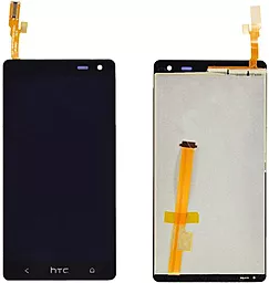 Дисплей HTC Desire 600 з тачскріном, оригінал, Black - фото Дисплей HTC Desire 600 з тачскріном, оригінал, Black